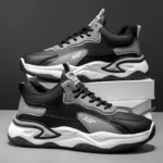 Men's Casual Racing Sports Shoes – Lightweight Non-Slip Outdoor Running Sneakers