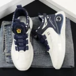 Men’s Outdoor Sneakers – Comfortable Non-Slip Lace-Up Shoes with Rotating Buckle - Image 6