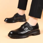 Men’s British-Style Oxford Leather Shoes – Thick-Soled Formal Loafers - Image 6