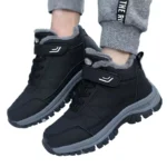 Men’s Winter Velvet Snow Boots – Waterproof, Warm Casual Outdoor Shoes - Image 6