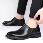 Men’s Italian Formal Leather Oxford Shoes – Business Office and Wedding Wear - Image 6