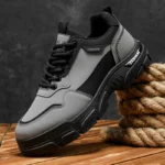 Men's Retro Casual Sports Sneakers – Wear-Resistant Thick Sole & Anti-Slip Outdoor Shoes - Image 7