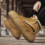 Men’s Winter Snow Boots – Warm Plush High-Top Casual & Outdoor Boots - Image 6