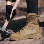 Men’s High-Top Safety Boots – Steel Toe, Waterproof & Non-Slip Work Shoes - Image 7