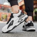 Men's Casual Racing Sports Shoes – Lightweight Non-Slip Outdoor Running Sneakers - Image 6