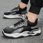 Men's Casual Racing Sports Shoes – Lightweight Non-Slip Outdoor Running Sneakers - Image 2