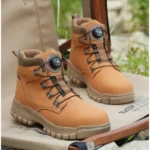 Men’s Waterproof Steel Toe Safety Boots – Anti-Smash, Stab-Resistant Work & Biker Shoes