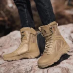 Men’s High-Top Safety Boots – Steel Toe, Waterproof & Non-Slip Work Shoes - Image 2