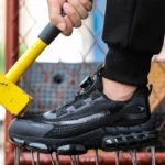 Men’s Safety Work Shoes – Rotary Buckle, Steel Toe, Industrial Sneakers - Image 6