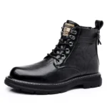 Men’s British-Style Leather Ankle Boots – Fashionable Business & Work Winter Boots - Image 7