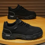 Men's Retro Casual Sports Sneakers – Wear-Resistant Thick Sole & Anti-Slip Outdoor Shoes - Image 5