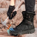 Men’s High-Top Safety Boots – Steel Toe, Waterproof & Non-Slip Work Shoes - Image 4