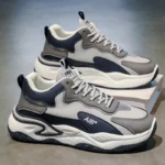 Men's Casual Racing Sports Shoes – Lightweight Non-Slip Outdoor Running Sneakers - Image 4