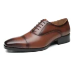 Premium Italian Men’s Leather Dress Shoes – Handmade Oxford and Derby for Business and Weddings - Image 7