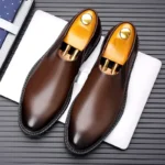 Men’s Italian Formal Leather Oxford Shoes – Business Office and Wedding Wear