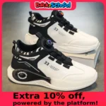 Men’s Outdoor Sneakers – Comfortable Non-Slip Lace-Up Shoes with Rotating Buckle - Image 7