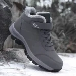 Men’s Winter Velvet Snow Boots – Waterproof, Warm Casual Outdoor Shoes