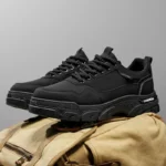 Men's Retro Casual Sports Sneakers – Wear-Resistant Thick Sole & Anti-Slip Outdoor Shoes - Image 4