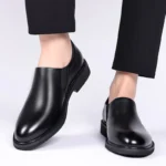 Men’s Italian Formal Leather Oxford Shoes – Business Office and Wedding Wear - Image 7