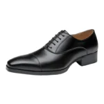 Premium Italian Men’s Leather Dress Shoes – Handmade Oxford and Derby for Business and Weddings - Image 5