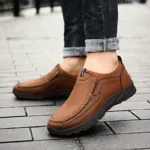 Men’s Casual Loafers – Breathable Retro Flat Sneakers - Image 4