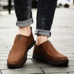 Men’s Casual Loafers – Breathable Retro Flat Sneakers - Image 5