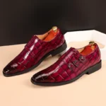 Men’s Luxury Slip-On Oxford Shoes – Business, Office & Wedding - Image 4