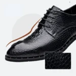 Luxury Men’s Crocodile Leather Oxfords – Dress, Business & Wedding Shoes - Image 6