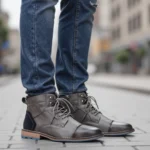 Men’s Leather Ankle Boots Casual Brand Footwear for Daily Wear - Image 6