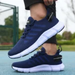 Summer Mesh Running Shoes for Men Breathable Soft Sole Casual Sneakers - Image 5