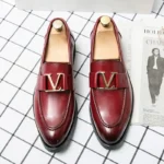 Men’s Leather Loafers – Comfortable Slip-On Boat Shoes for Casual Wear - Image 2