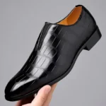 Men’s PU Leather Business Loafers – Comfortable Classic Casual Shoes - Image 4