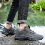Men’s Outdoor Sports Shoes – Anti-Slip Hiking Shoes with Rotating Buckle - Image 4
