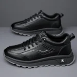 Men’s Genuine Leather Casual Shoes – Thick Sole Outdoor Oxford Style - Image 7