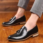 Men’s Luxury Leather Oxford Shoes – Formal Office, Wedding, and Dress Loafers - Image 4