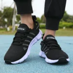 Summer Mesh Running Shoes for Men Breathable Soft Sole Casual Sneakers - Image 4
