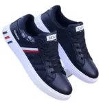 Men’s Casual Sneakers – Lightweight Breathable PU Leather Shoes - Image 3