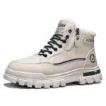 Men’s Winter Snow Boots – Plush Warm High-Top Outdoor Shoes - Image 6