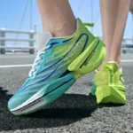 Men and Women’s Carbon Plate Running Sneakers Breathable Anti-Slip Sports Shoes - Image 6