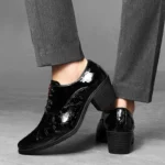 Men’s Luxury Red Leather Oxford Shoes – Designer Wedding and Formal Dress Shoes - Image 7