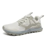 Unisex Hiking Sneakers Lace Up Outdoor Walking Travel Artificial Leather Shoes - Image 4