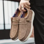 Men’s Casual Slip-On Canvas Loafers – Comfortable Walking Shoes - Image 6