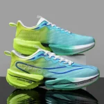 Men and Women’s Carbon Plate Running Sneakers Breathable Anti-Slip Sports Shoes