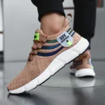 Men & Women Casual Sneakers Breathable Mesh Lightweight Outdoor Running Walking Shoes - Image 3