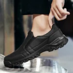 Men’s PU Leather Casual Shoes – Autumn Slip-On Oxfords and Moccasins for Outdoor Wear - Image 3