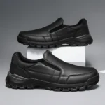 Men’s PU Leather Casual Shoes – Autumn Slip-On Oxfords and Moccasins for Outdoor Wear