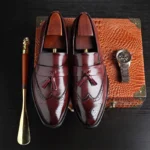Luxury Men’s Leather Loafers – Tassel Brogue Dress & Casual Shoes - Image 3