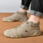 Men’s Motorcycle Boots – Waterproof High-Top Winter Shoes - Image 7