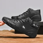Men’s Motorcycle Boots – Waterproof High-Top Winter Shoes - Image 6