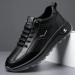 Men’s Genuine Leather Casual Shoes – Thick Sole Outdoor Oxford Style - Image 6